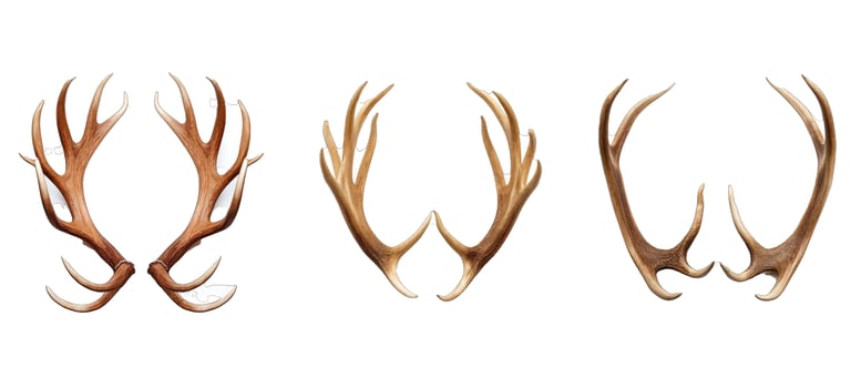 wildlife reindeer horns animal photo
