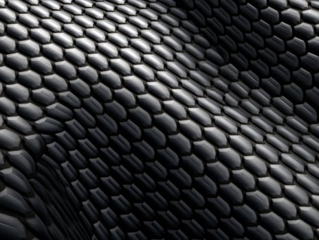 Carbon Fiber Texture Background. Black Rubber Texture Background. Generative AI photo