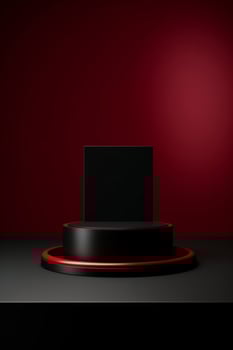 Ai Generative Photo of a podium for product presentation