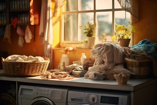 Dry in a laundry room photo