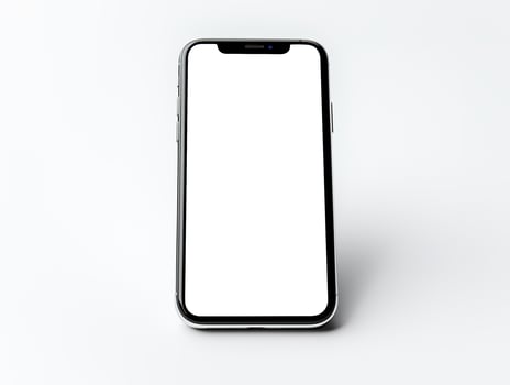 Ai Generated blank screen smartphone photo