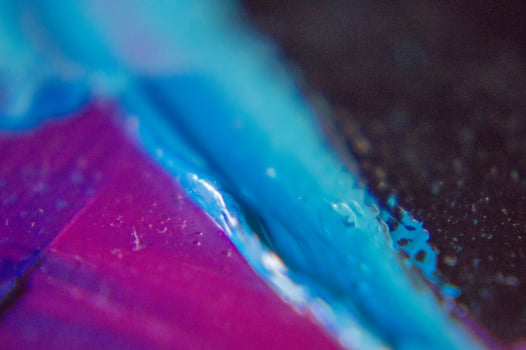 Abstract painting with vibrant colors .Fantasy concept, Illustration painting. photo