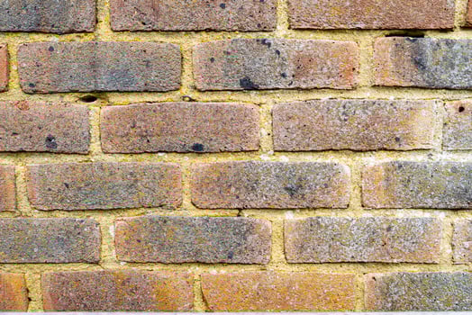 texture background of red brick wall photo