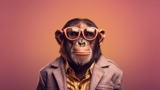 Generative AI, Cool Chimp Sunglasses Style photo