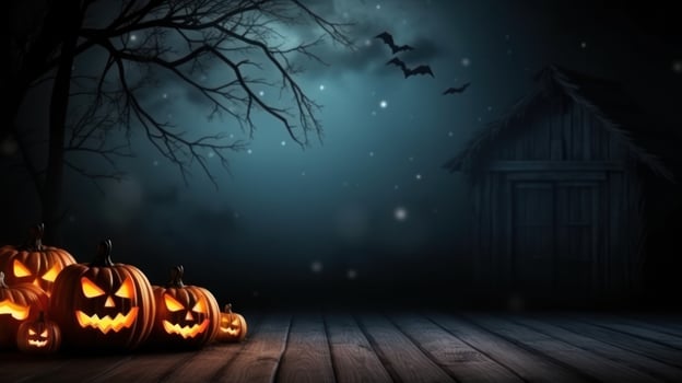 Halloween spooky background photo