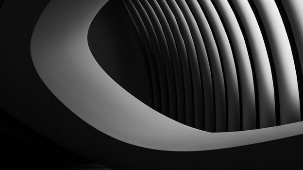 Generative AI, Serenity in Simplicity Exploring Minimalist Lines and Curves photo