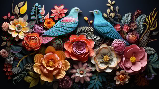 Mexican embroidery event photo