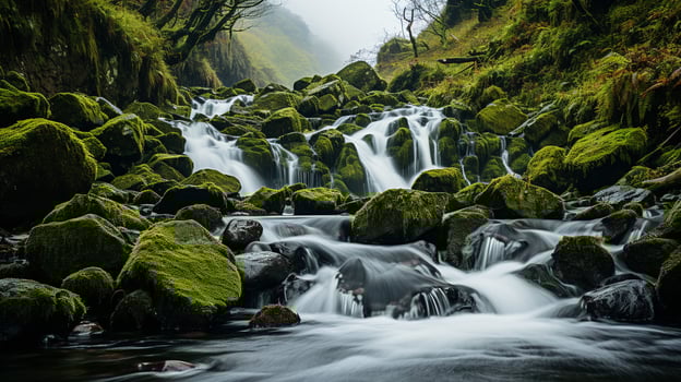 Generative AI, Serenity Falls photo