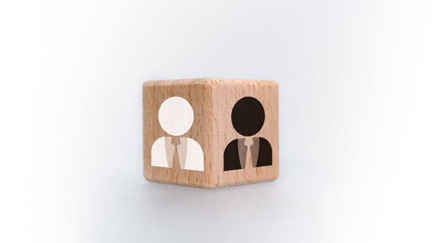 Recruitment management Business concept. Relationship Management with global structure. Human Resources. Management recruitment employment headhunting concept. Human Resource Management concept. photo