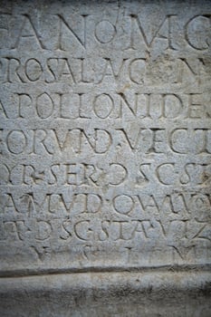 Historical monuments of the traditional Macedonian state. Architectural monuments exhibited in the museum in Skoplje. photo