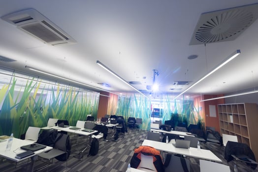 empty it classroom photo