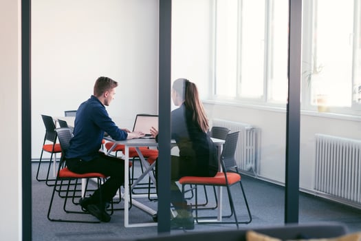 People working in the office photo