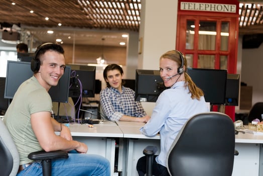 Group of people in the office photo