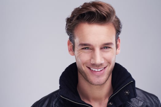 handsome young man portrait photo