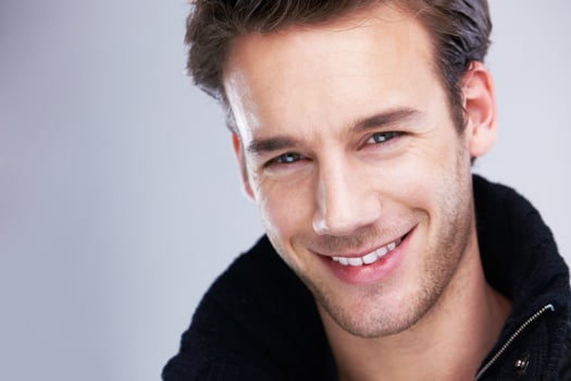 handsome young man portrait photo