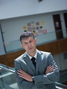 business man portrait photo