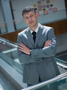 business man portrait photo