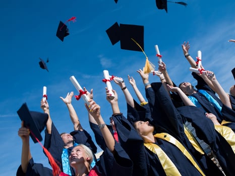 high school graduates students photo