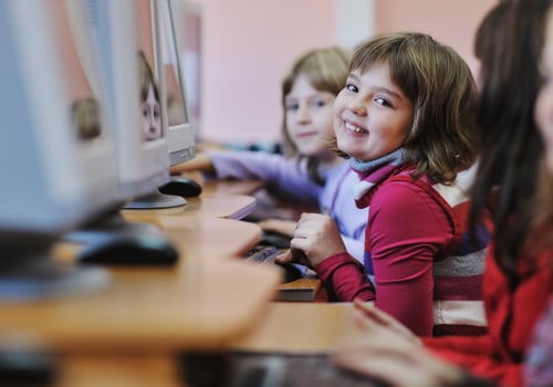 it education with children in school photo