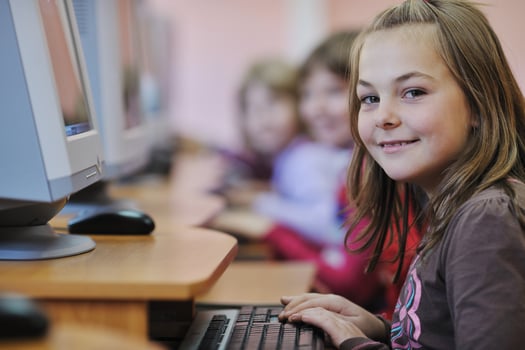 it education with children in school photo
