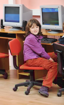 it education with children in school photo