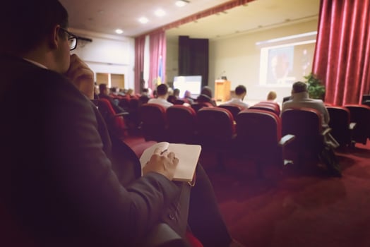 business people taking notes photo