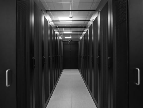 modern server room photo