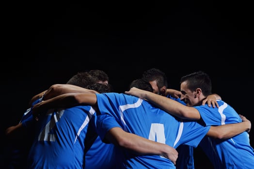 soccer players team photo