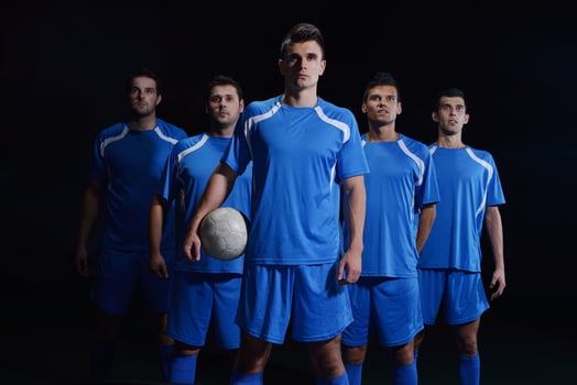 soccer players team photo
