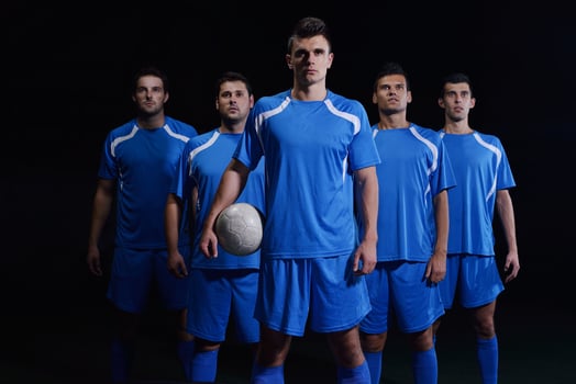 soccer players team photo