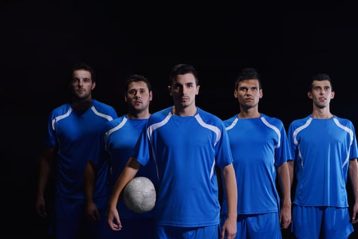 soccer players team photo