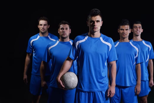 soccer players team photo