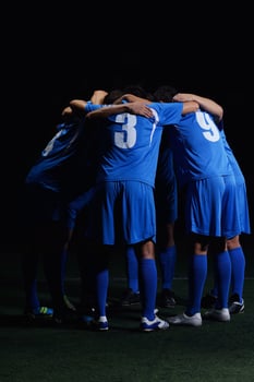 soccer players team photo