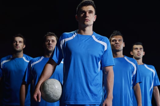 soccer players team photo