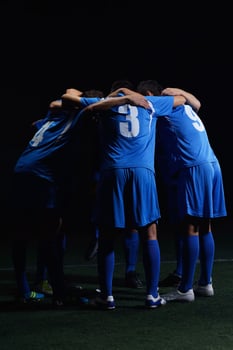soccer players team photo
