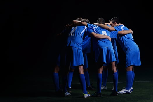 soccer players team photo