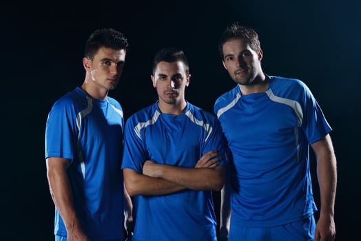 soccer players team photo