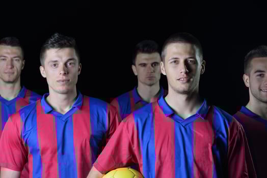 soccer players team photo