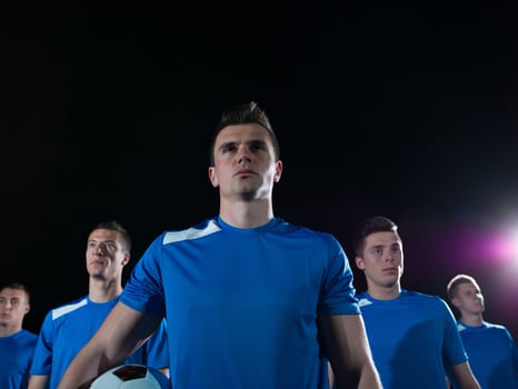 soccer players team photo