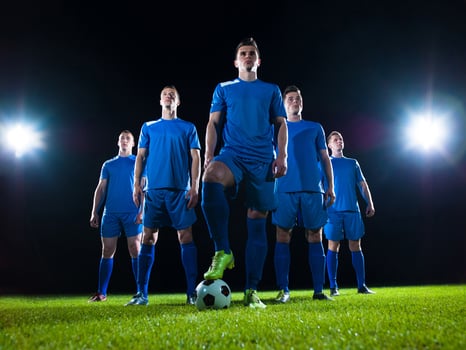 soccer players team photo