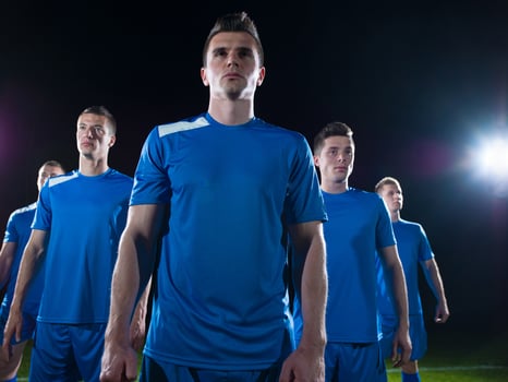 soccer players team photo