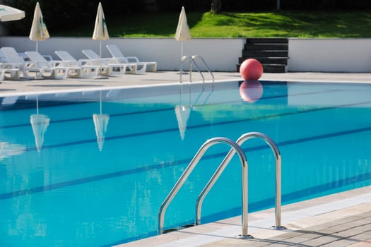 hotel outdoor swimming pool photo