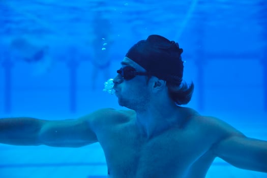swimming pool underwater photo