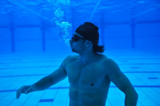 swimming pool underwater photo