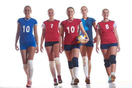 volleyball  woman group photo