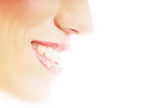 healthy white smile photo