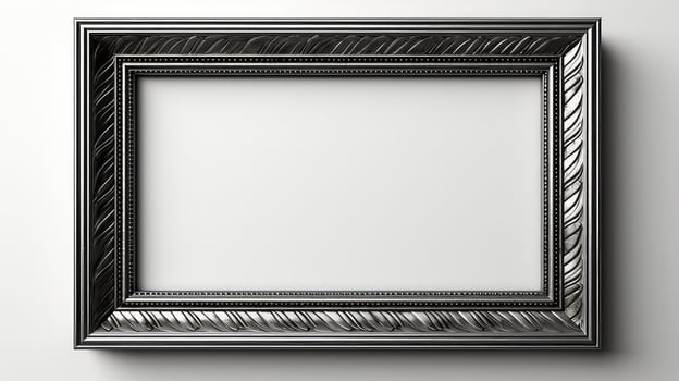 Silver frame for paintings photo