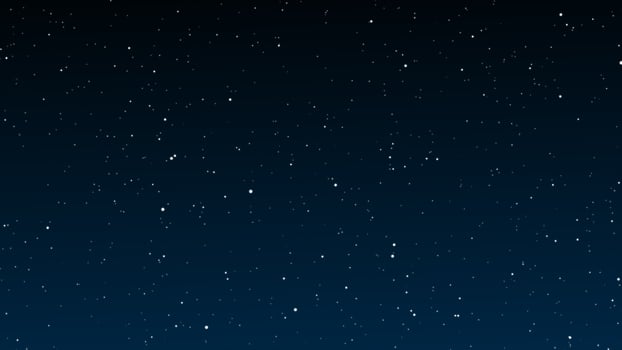 shinny  stars animation on black background.Graphic Motion overlay effect loop with galaxy sky twinkling light in the space for your text. Beautiful Dark  night sky photo