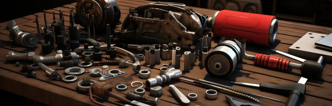 Car repair station photo