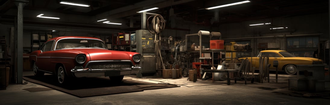 Car repair station photo